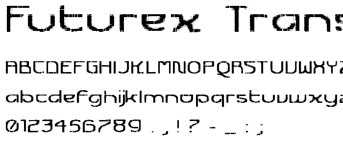 Futurex Transmaat font